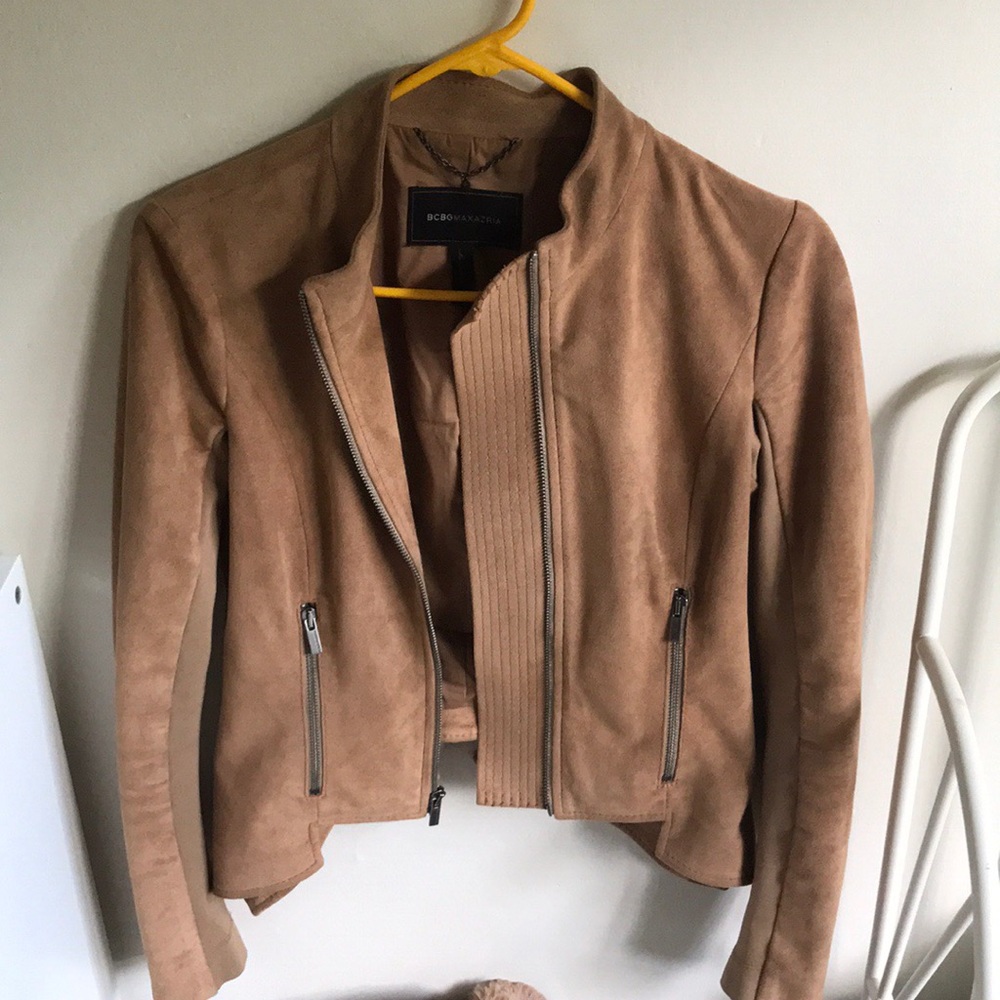 Bcbg maxazria camel jacket